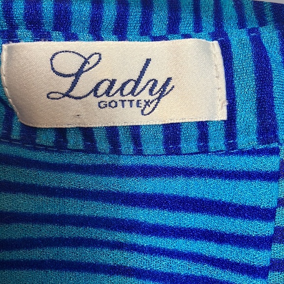 Lady Gottex swim cover tunic top Tag says L but fits 2X too. - Picture 2 of 6